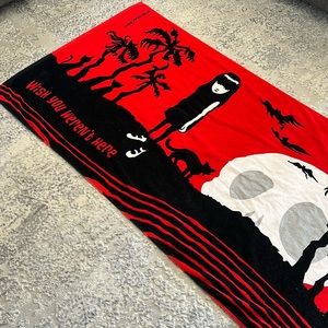 Emily The Strange Beach Towel 63” x 34”